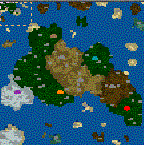 Поверхность карты "Island of the Moon"