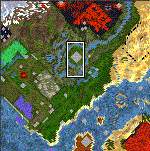 The surface of the map "Egmont Quest"