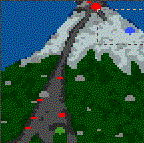 Поверхность карты "Mountain"