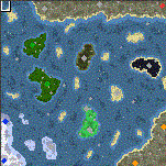 The surface of the map "Pirates WL 1-2"