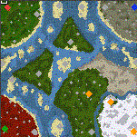 The surface of the map "Explorer"