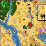 The surface of the map "Land of the Dead"
