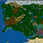 Поверхность карты "Middle Earth 4"