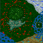 Поверхность карты "Wrath of Elves"