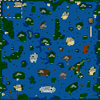 The surface of the map "Dawn Of Tears"