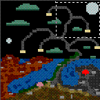 Underground of the map "Wandering Genie"