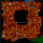 Underground of the map "Legendary Sword"