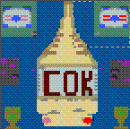 The surface of the map "COK"