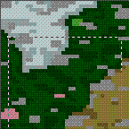 Поверхность карты "Rampart & Dungeon"