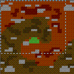 Underground of the map "Inferno vs Dungeon"
