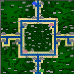 Поверхность карты "Conflux x2 vs Castle"
