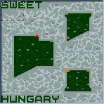 Underground of the map "Sweet Hungary"