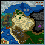 The surface of the map "The Quest for Dragon"
