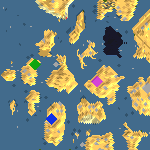 Поверхность карты "New Lands IV"