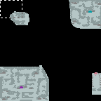 Underground of the map "Snow Wolves"