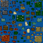 Underground of the map "Islands"