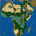 The surface of the map "Africa+South_America_1.2.Rus"