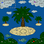 The surface of the map "Treasure_Island"