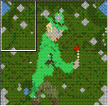 Поверхность карты "Little Green Men"