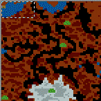Underground of the map "Dwarf King"