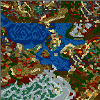 The surface of the map "Way of the Pirates 2"