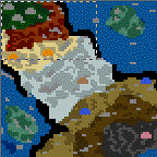 The surface of the map "Merry Necro"
