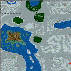 Поверхность карты "Thugs(2_blue_green)"
