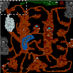 Underground of the map "Artifacts dragon lords"