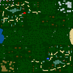 The surface of the map "Melzekiels Forest"