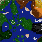 The surface of the map "Adventures"