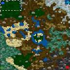 The surface of the map "Four Seasons"