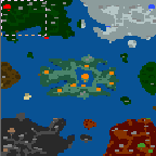 Поверхность карты "4 Kingdoms"