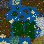 The surface of the map "Lyramion"