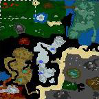 The surface of the map "Adventure time"