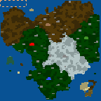 Поверхность карты "Island of Purity"