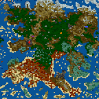 Поверхность карты "Kingdom of Chaos"