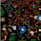 Underground of the map "Gelu the Necromancer"