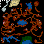 Underground of the map "Upgrade and Conquer"