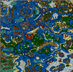 The surface of the map "crapcore"