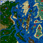 The surface of the map "Антипиратская кампания"