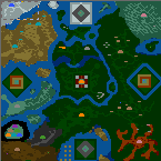 Underground of the map "Heroes of Jin Yong"