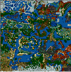 The surface of the map "TEW IV Commodus' Revenge"