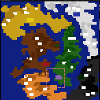 Поверхность карты "Fjord Fantasy"