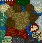 Underground of the map "The Border of Empires 2.0"