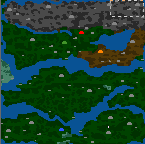 The surface of the map "Всбесившиеся варвары"
