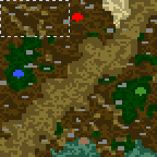 The surface of the map "Mutare's Return 1.1"
