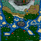 Поверхность карты "The Dragons Heart 2.0"