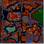 Underground of the map "Necroworld"