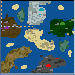 Поверхность карты "13 Islands"