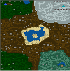 The surface of the map "Heroes of the Realm"
